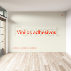Vinilos adhesivos superficie plana