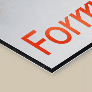 Impresión en Dibond de aluminio personalizado para señalización y decoración premium