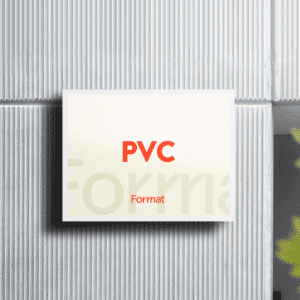 Impresión en PVC rígido personalizado para cartelería y señalización